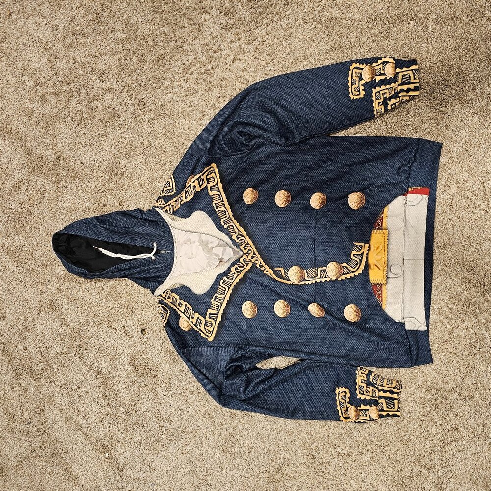 Hamilton pattern hoodie